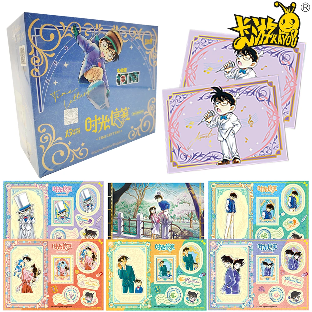 

Original Kayou Detective Conan Collection Card Illustration Style Fun Sticker Card Exquisite Water Cup Backpack Decoration Toys