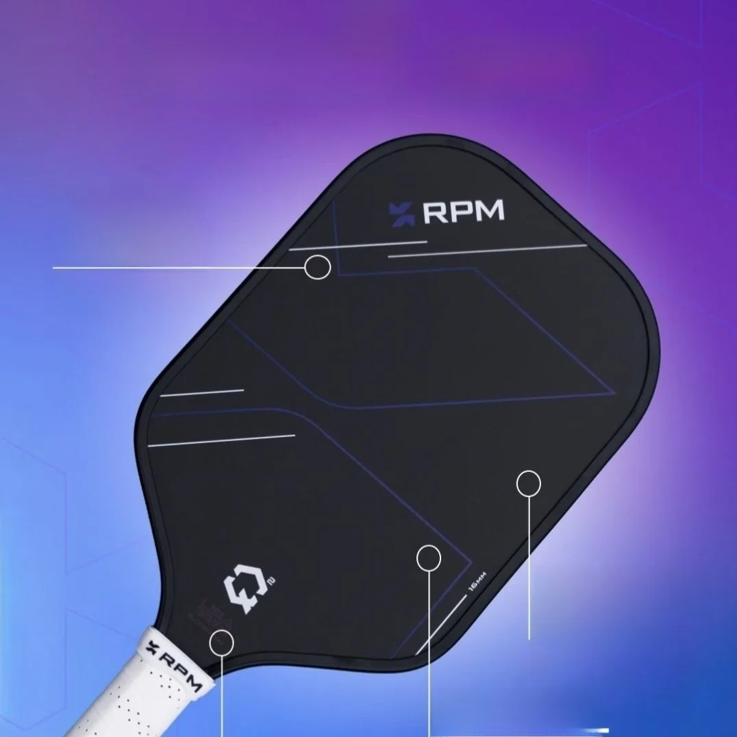2026 New RPM Q216MM Peak Racquet Full Foam Filling High End Sports Fitness Fans Goods Badminton Racquet Customized Brand