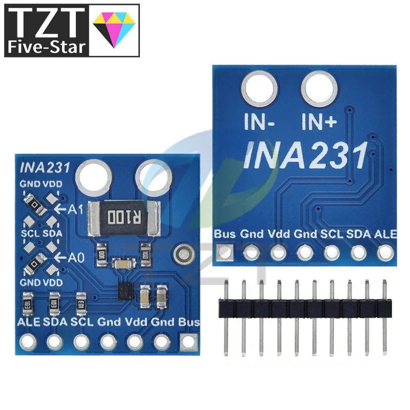 INA231 IIC I2C Interface Bi-directional Current/Power Monitoring Sensor Module For Arduino