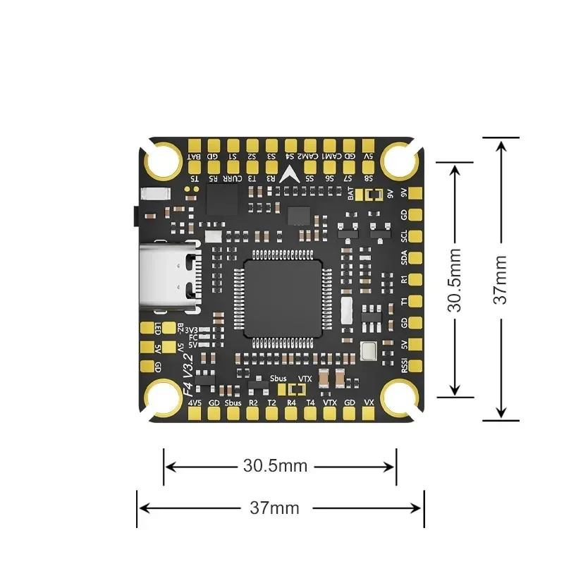 Aocoda-RC F405 V3.2 Flight Controller BLE Wireless Configuration for Racing Drone