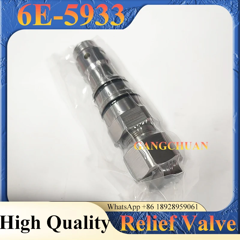 Graafmachine Ontlastklep 6E-5933 107-7033 6E5933 1077033 Hoofdregelklep voor E320B E320D