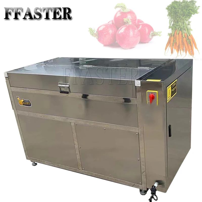 

High Efficient Cassava Washing and Peeling Machine/brush Roll Vegetable Peeler and Washer