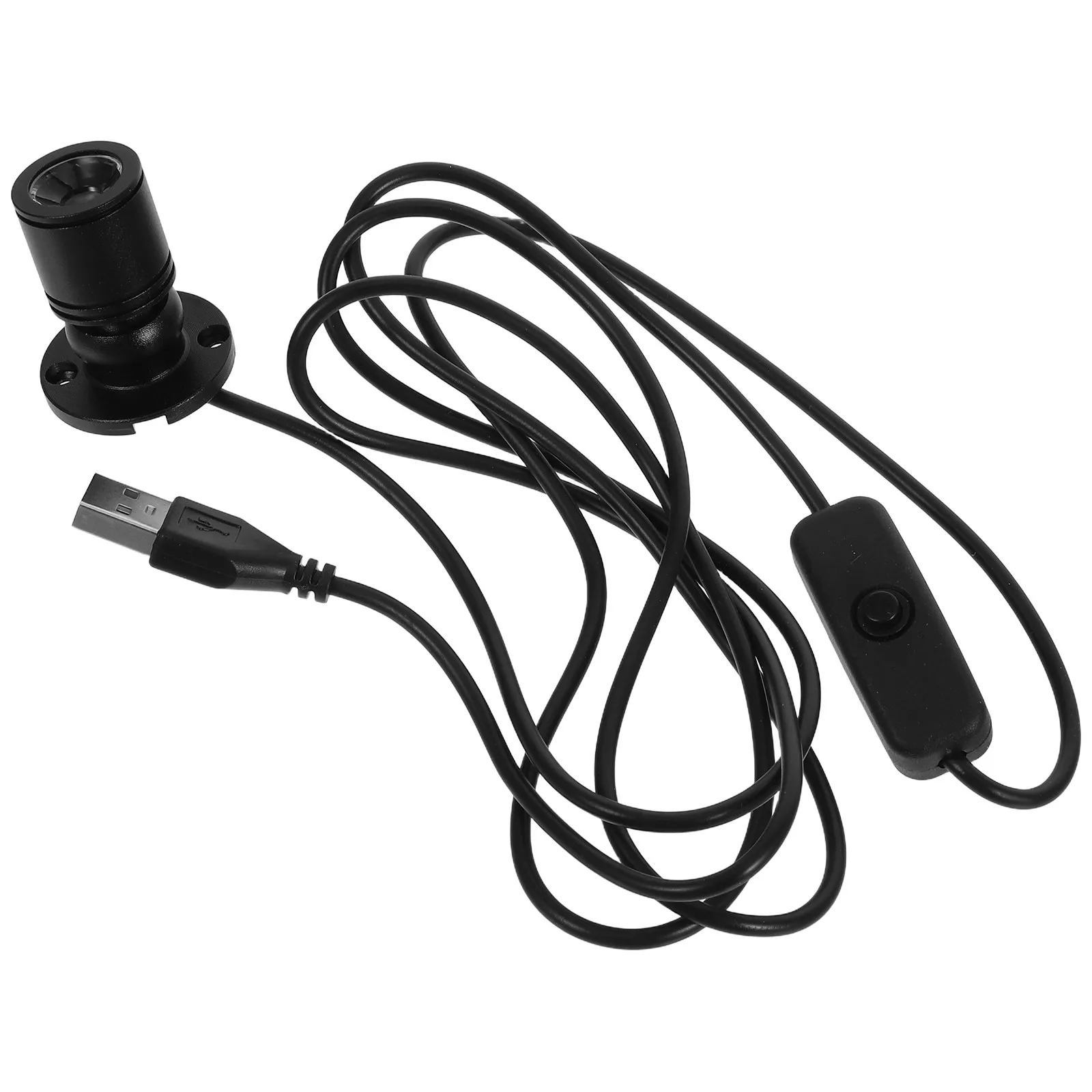 

Small Display Spotlight Mini USB LED Spotlight No Drilling Jewelry Showcase Light Adjustable Angle Indoor Cabinet USB Powered