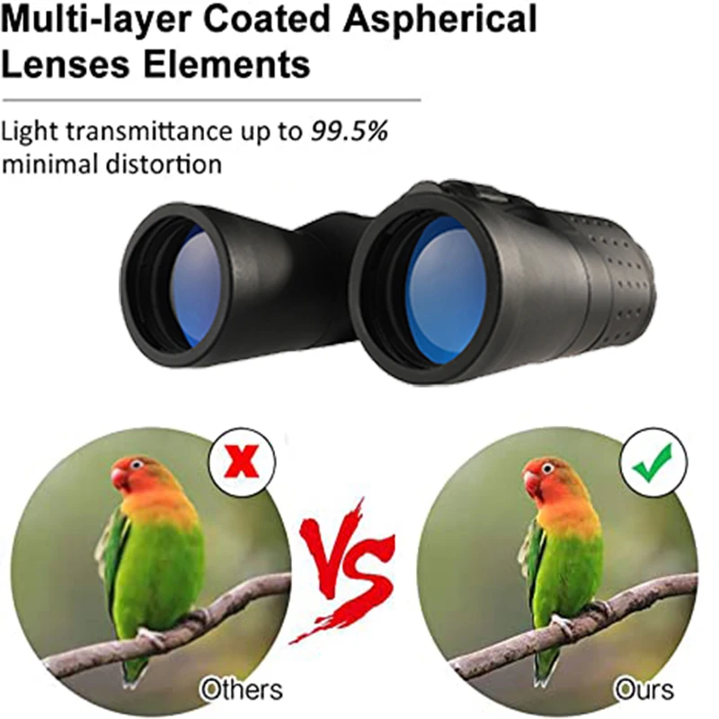 ZIYOUHU-Telescópio Binocular de Longo Alcance HD120 Vezes Alta MagnificaçãoSpyglass para Caça Camping ProfissionalZoom Zoom10-120X80