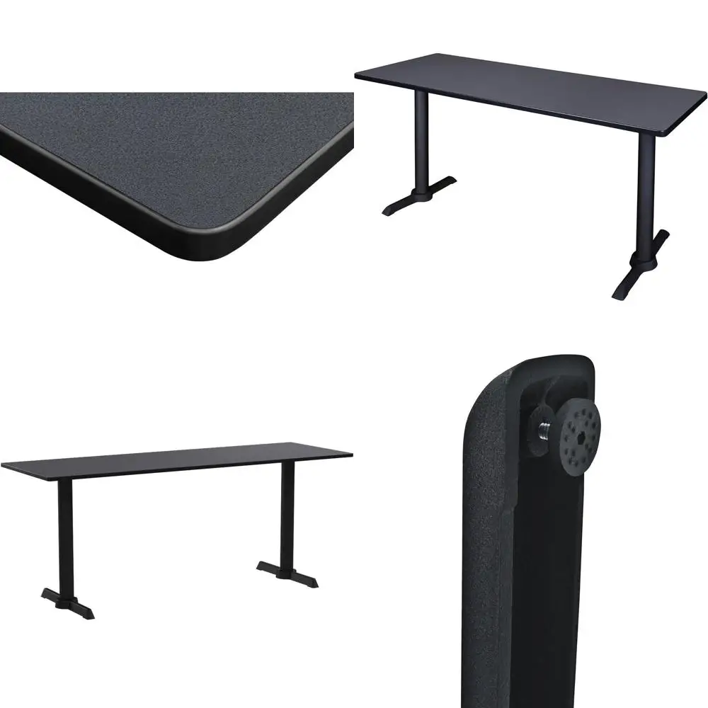 

Серый учебный стол Cain 72 x 24