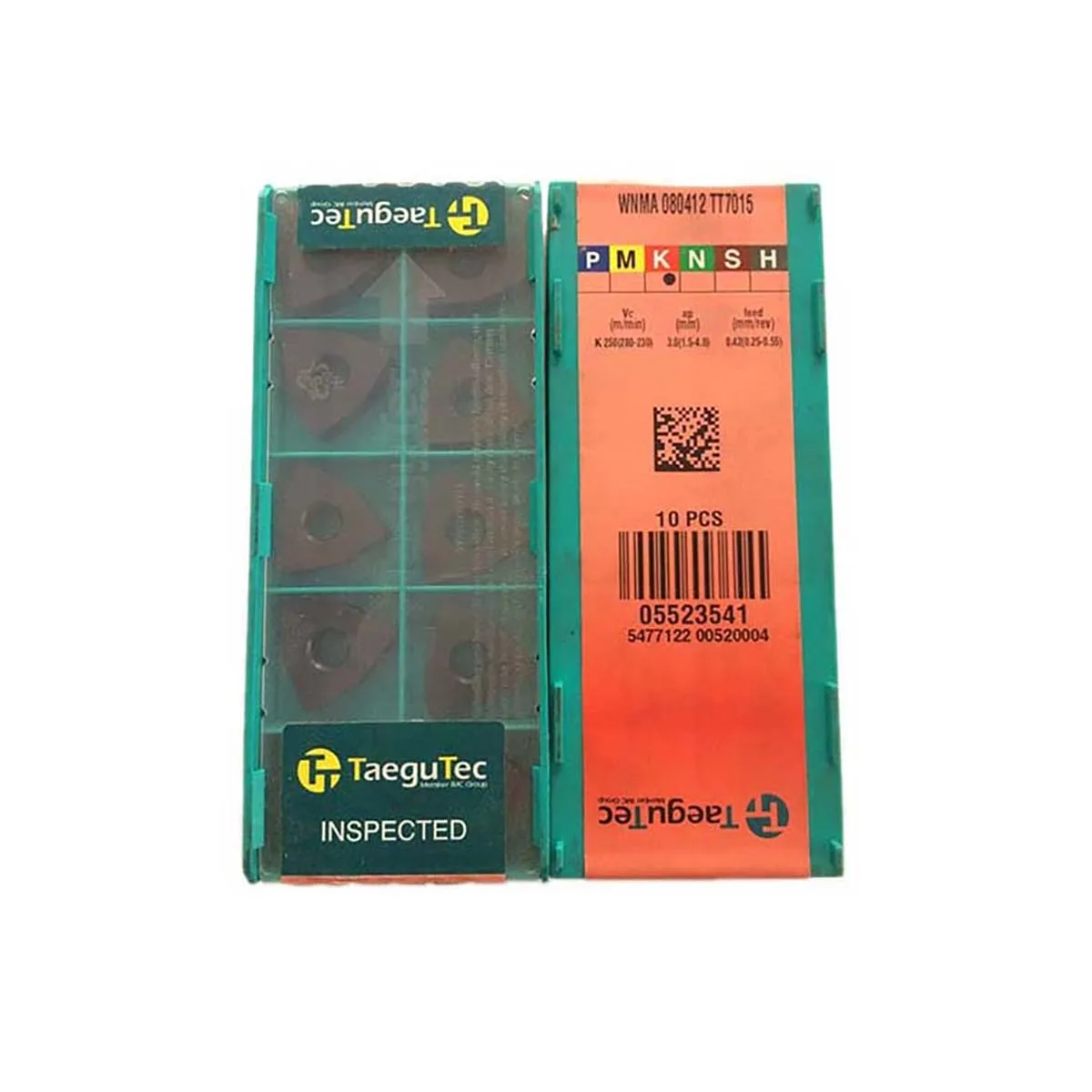 

TaeguTec Original WNMA WNMA08 WNMA080412 TT7015 WNMA080408 TT7015 TT7310 Medium-Roughing Carbide Turning Inserts