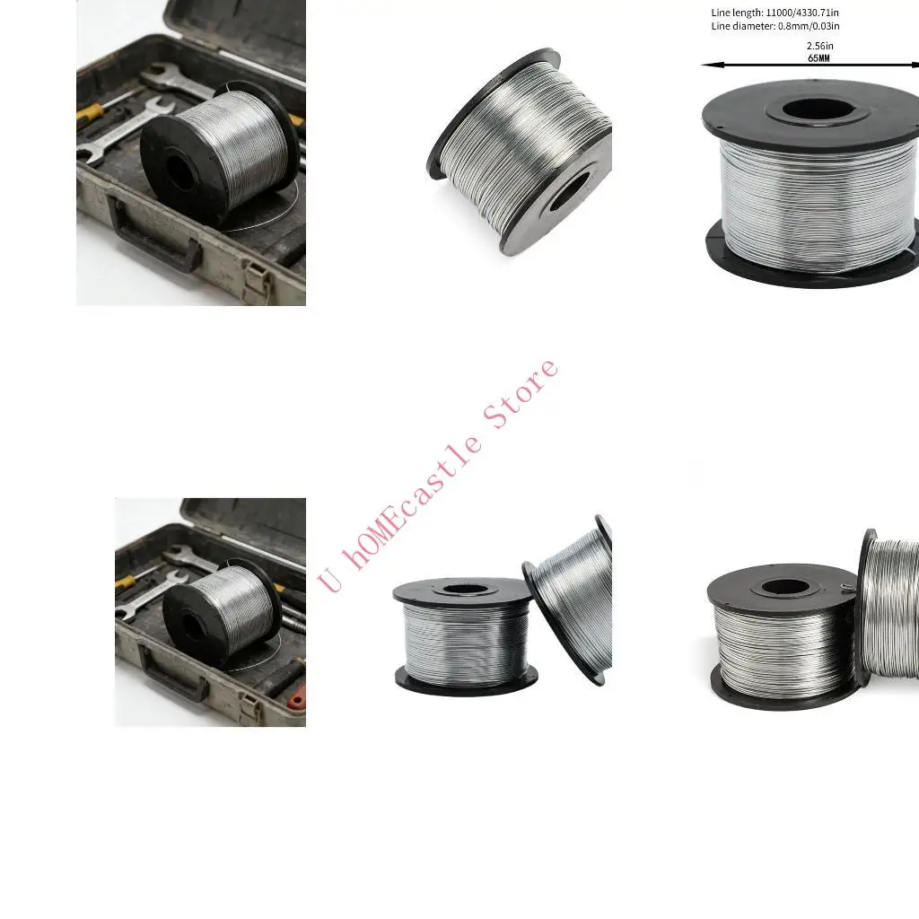 63HF 0.8mm Rebars Tie Wire Tool Rebars Guns Tie Wire Coil for Automatic Twisters Machine