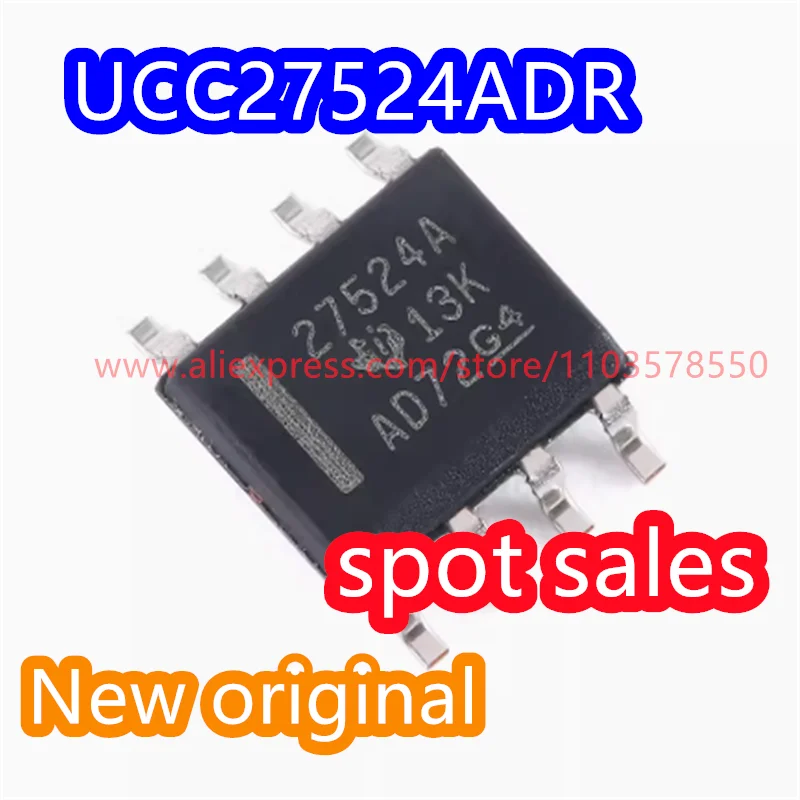

50 шт. UCC27524D код 27524 двухканальный чип драйвера ворот UCC27524ADR код 27524A новый оригинальный код UCC37324DR 37324 посылка SOP8