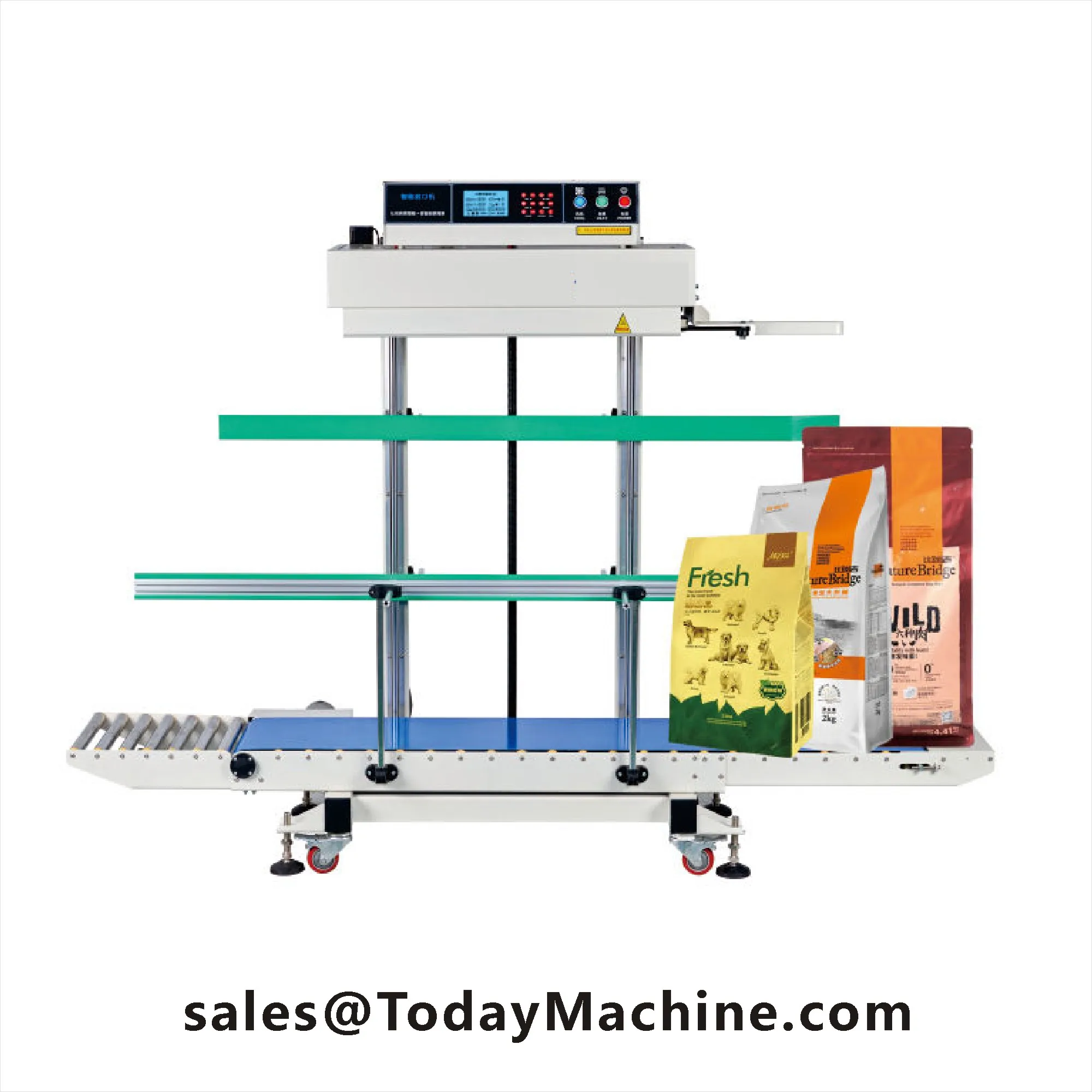 Professional Supplier Load-bearing Continuous Plastic Bag Heat Sealing Machine Band Sealer