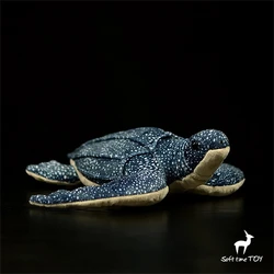 Leatherback Sea Turtle High Fidelity Anime Cute Plushie Sea Turtle Plush Toys Lifelike Animals Simulation Stuffed Doll Kawai Toy