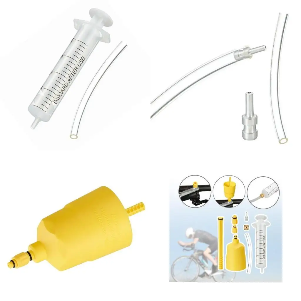 

R6FE Bicycles Brake Bleeds Set Bikes Mineral Oil Hydraulic Disc Professional Tool Set Road Bikes Oil Mineral Brake Change Set
