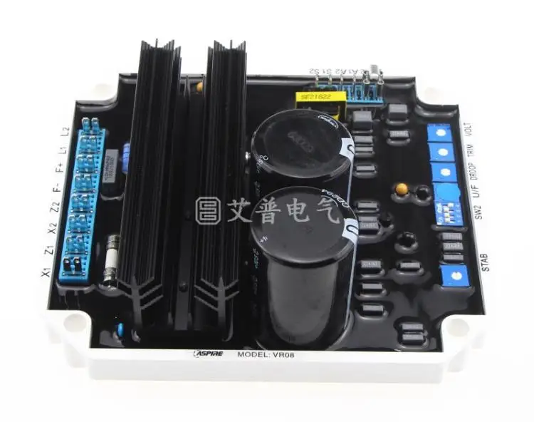 KF Pressure Regulating Plate Marine Brushless Shaft Generator AVR Three Wave Voltage Regulator VR08