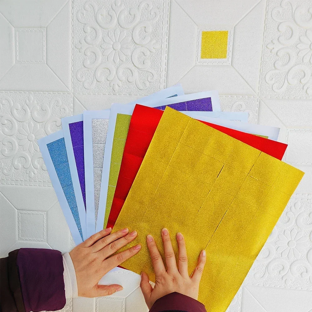 10 قطعة رغوة ثلاثية الأبعاد السقف ملصق جداري مقاوم للماء ذاتية اللصق مقاوم للرطوبة لوحات الزخرفية لغرفة المعيشة الحمام ديكور المنزل #4