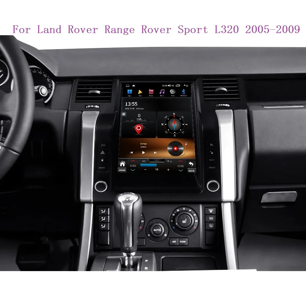 

Tesla Style For Land Rover Range Rover Sport L320 2005 - 2009 Android Car Radio Multimedia Player Carplay Head Unit Auto Stereo