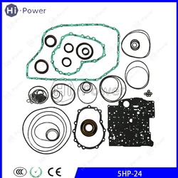 5HP24 Automatic Transmission Clutch Overhaul Rebuild Kit For BMW Audi Car Gearbox Oil Seal Repair Kit Gasket 5HP-24
