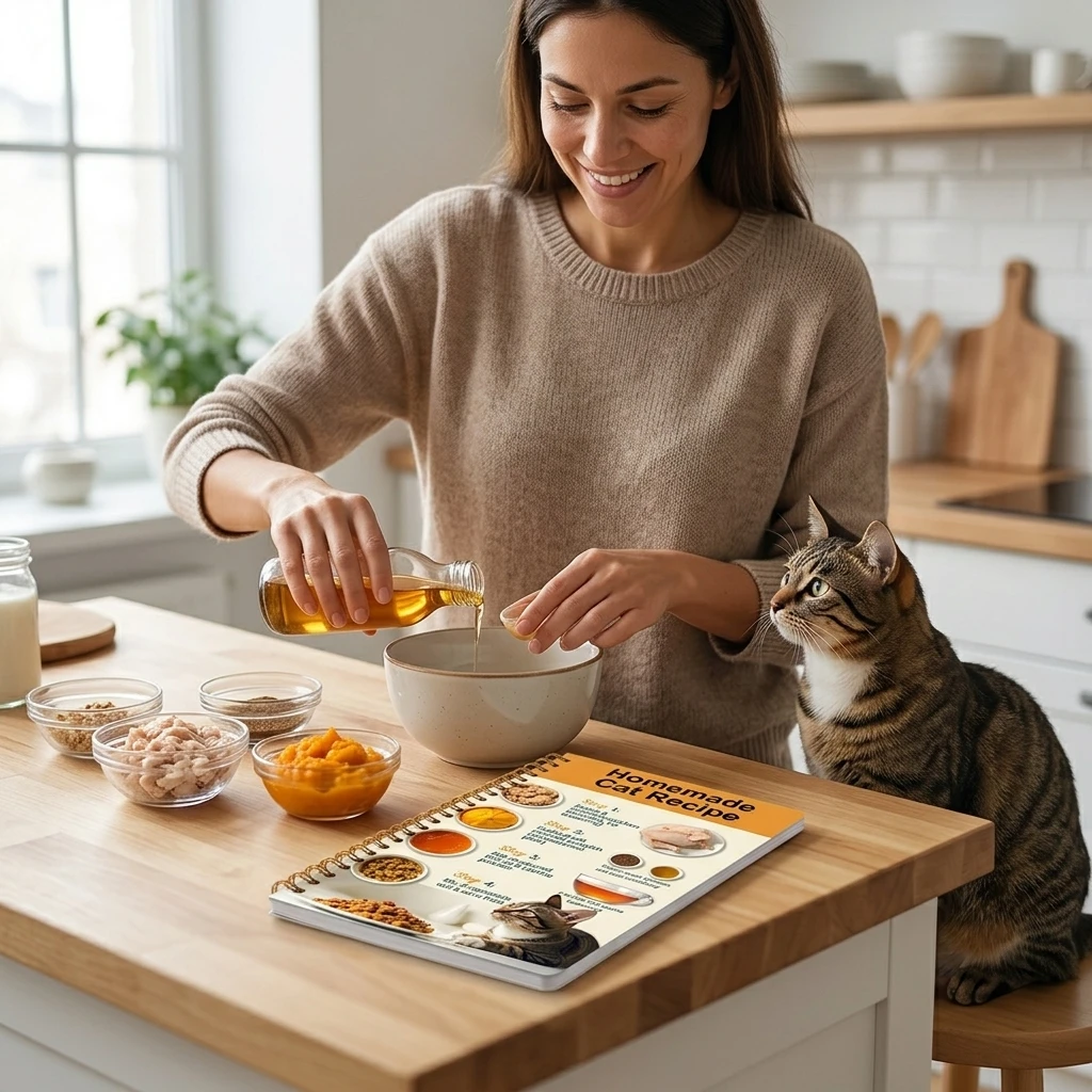 Daily Feeding Pet Nutrition Recipe Books Healthy Diet Guide for Dogs Cats Post Surgery Recovery Paperback Cookbook Durable