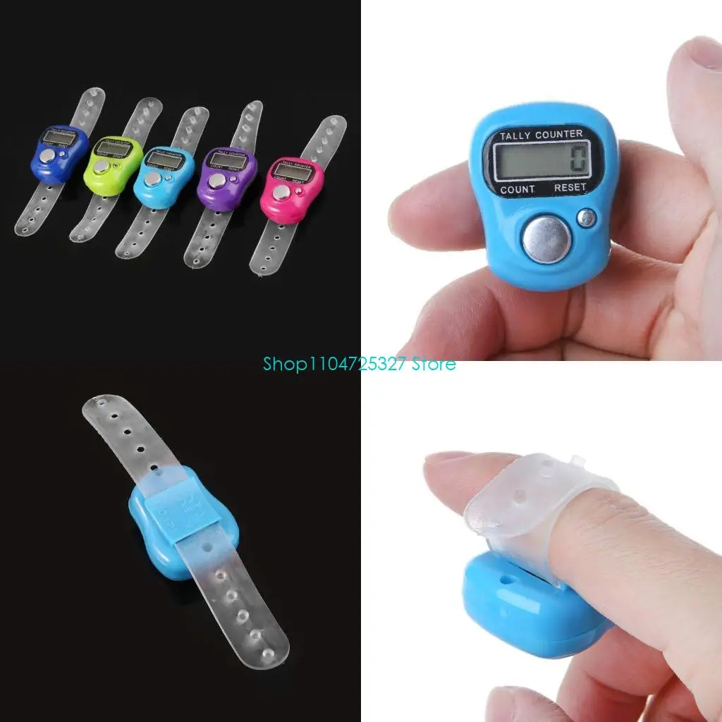 D8KF Tally Counter Electronic Tasbeeh Counter Track Crongheld Clicker Count