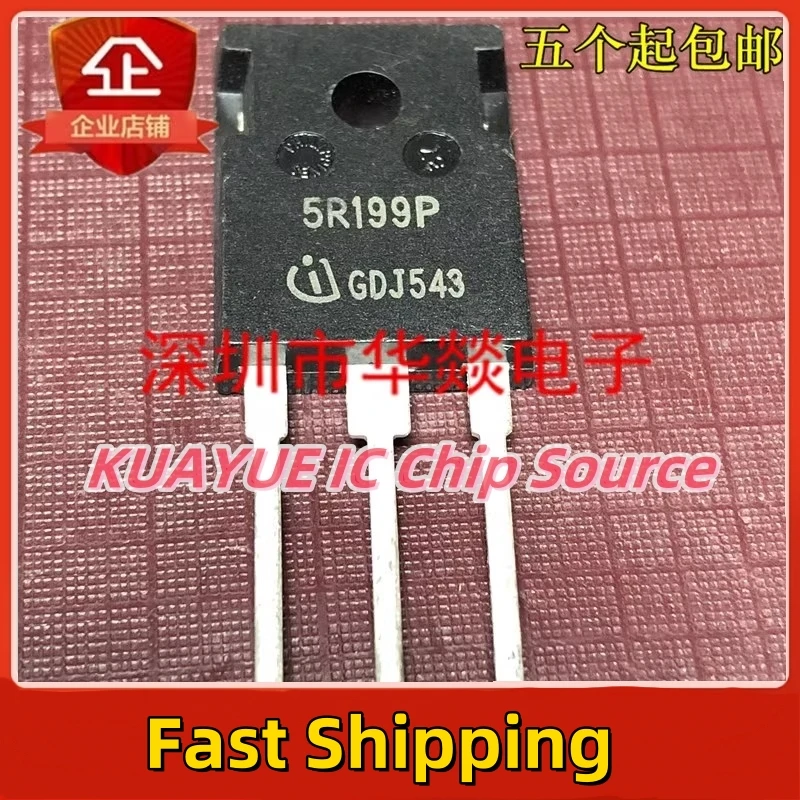 10PCS-30PCS/  5R199P  IPW50R199CP  TO-247 550V 17A   Fast Shipping Quality Guarantee