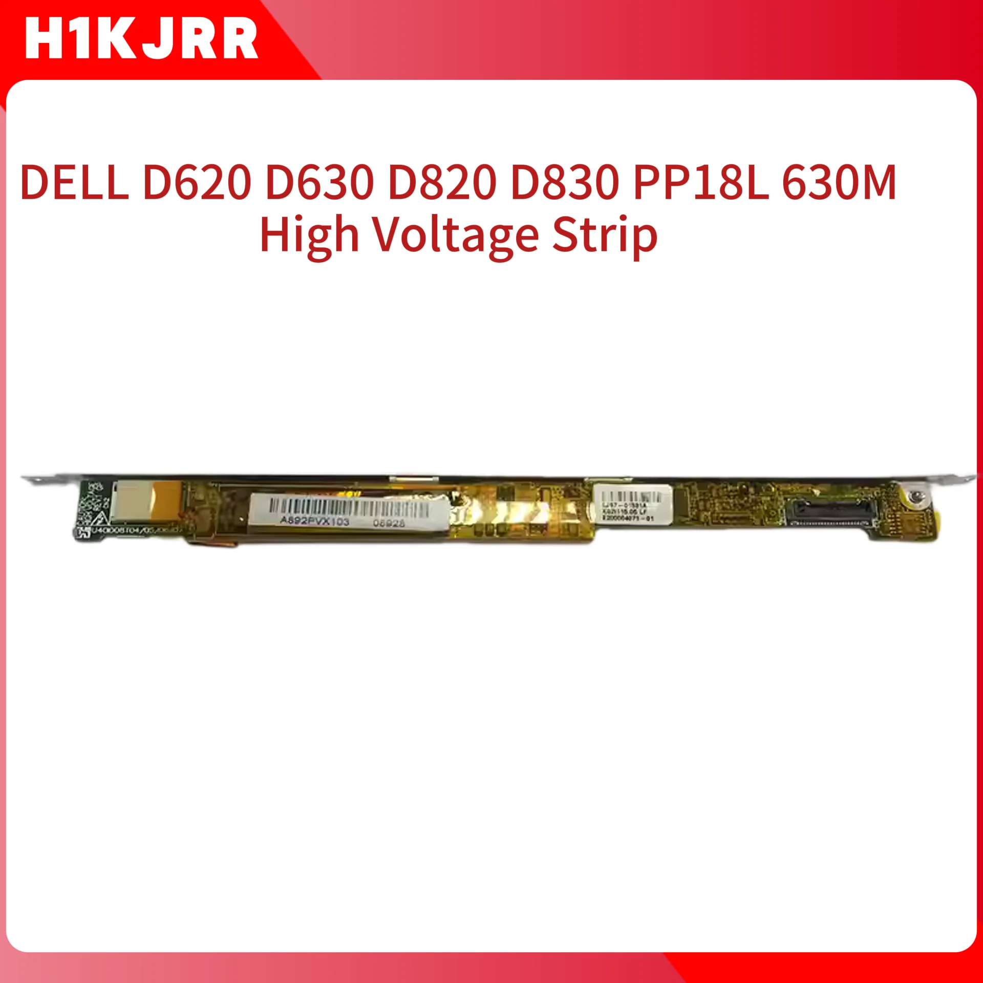 Inversor lcd para peças de reparo de laptop dell d620 d630 d820 d830 laptop, placa inversora compatível com pp18l tira de alta tensão
