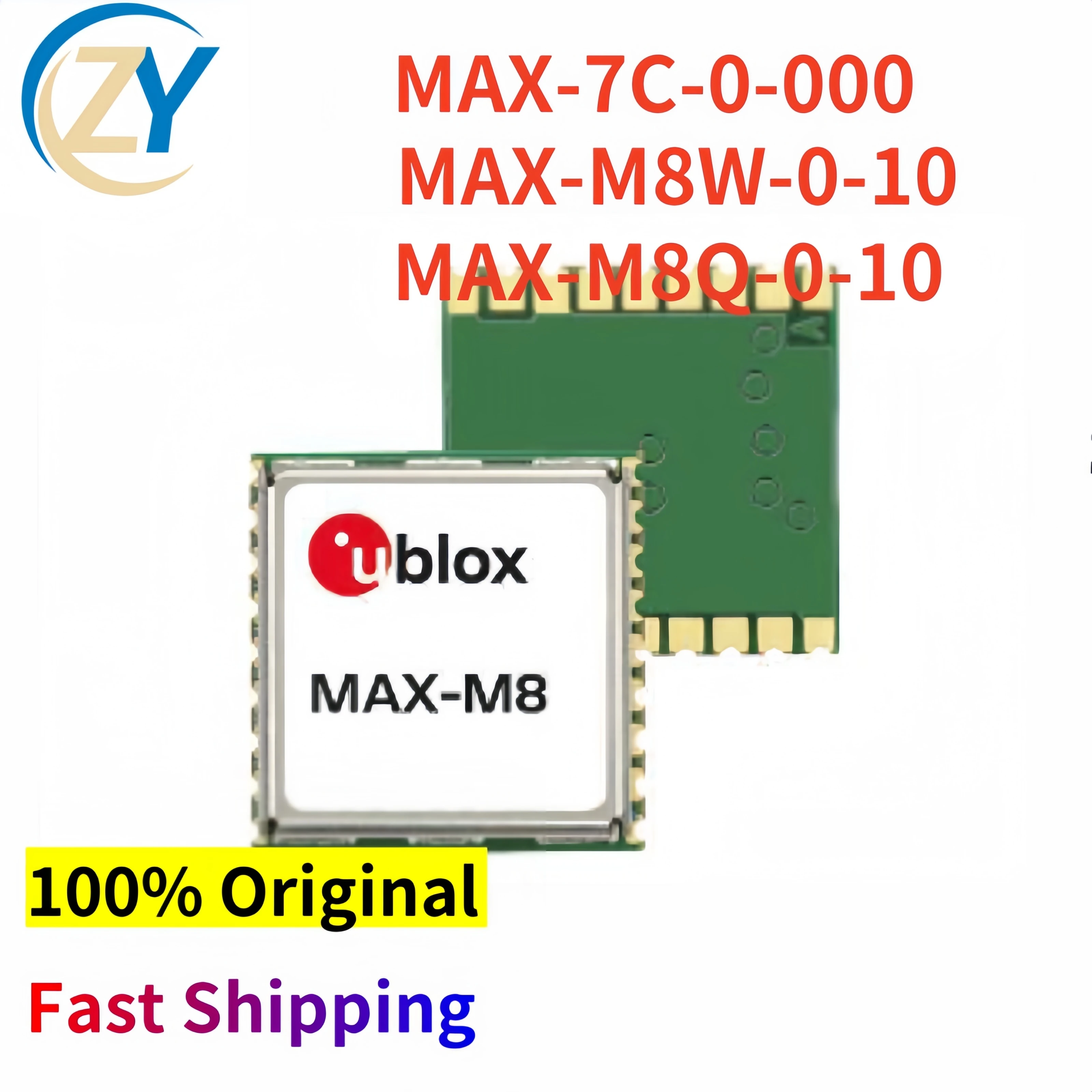 (1pcs/lot) Original MAX-7C-0-000 GPS Module MAX-M8W-0-10 MAX-M8Q-0-10 MAX Guaranteed Quality & In Stock