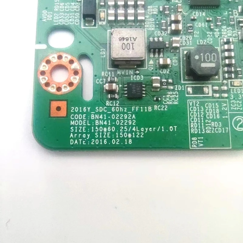 BN41-02292A BN41-02292 Placa T Con original BN 4102292 Un BN 4102292   para placa lógica de TV 2016Y_SDC_60hz_FF11B