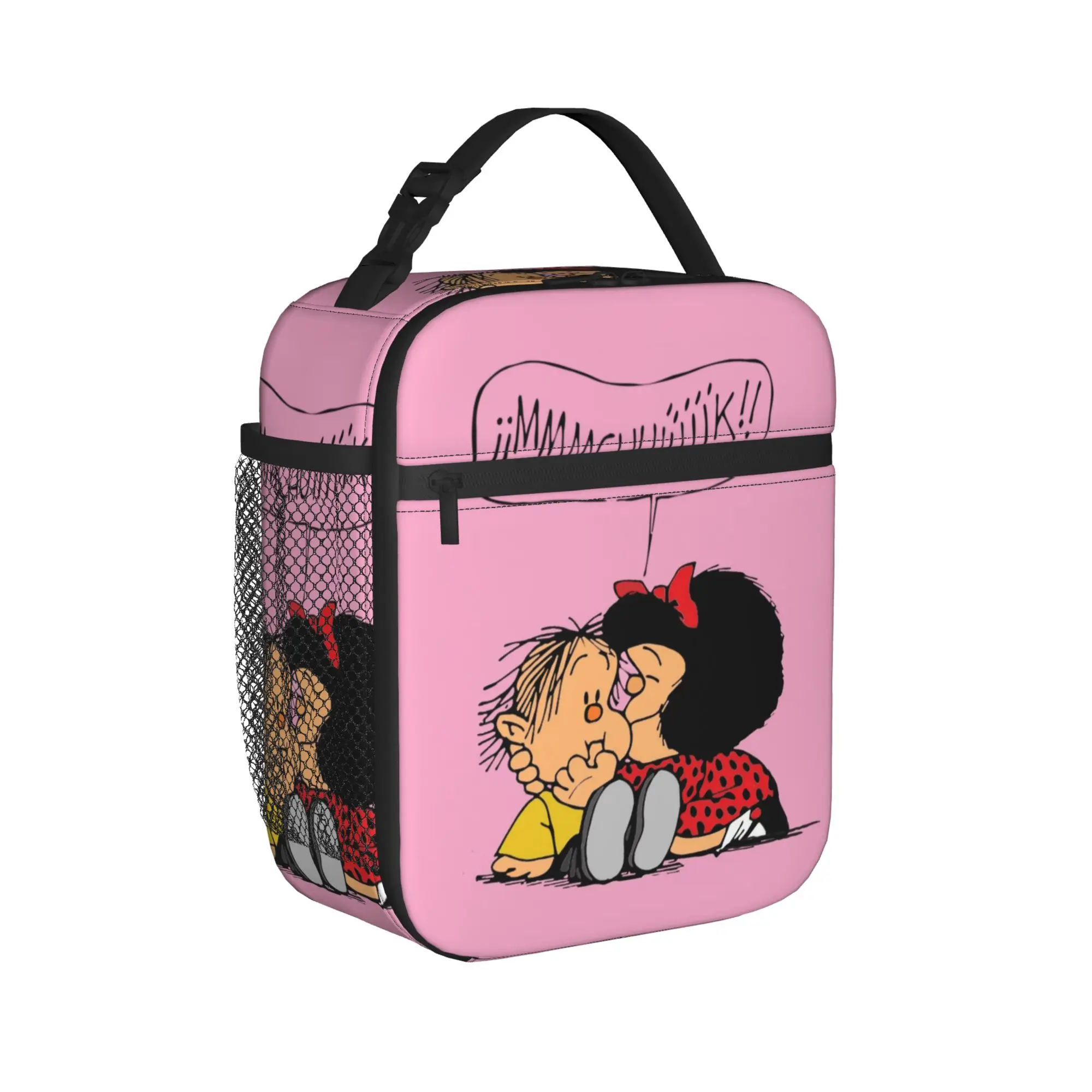 Mafaldas Insulated Lunch Bag High Capacity  Lunch Container Thermal Bag Tote Lunch Box School  Travel Food Storage Bags