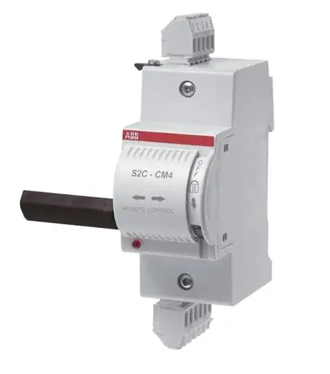 Original ABB Miniature Circuit Breaker Accessories Electrically Operated Device S2C-CM1 12-30VAC 12-48VDC