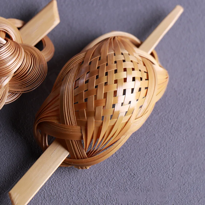 Handmade Bamboo Hairpin Vintage Chinese Style Hair Clip Hanfu Qipao Accessory Traditional Craft Floral Hair Stick Oriental