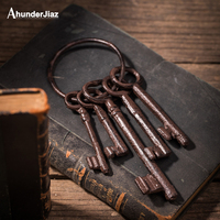 Vintage Iron Keys Charms, Silver and Gold Metal, Mixed Key, Wedding Decoration, Photography, Retro Props, New, 2024