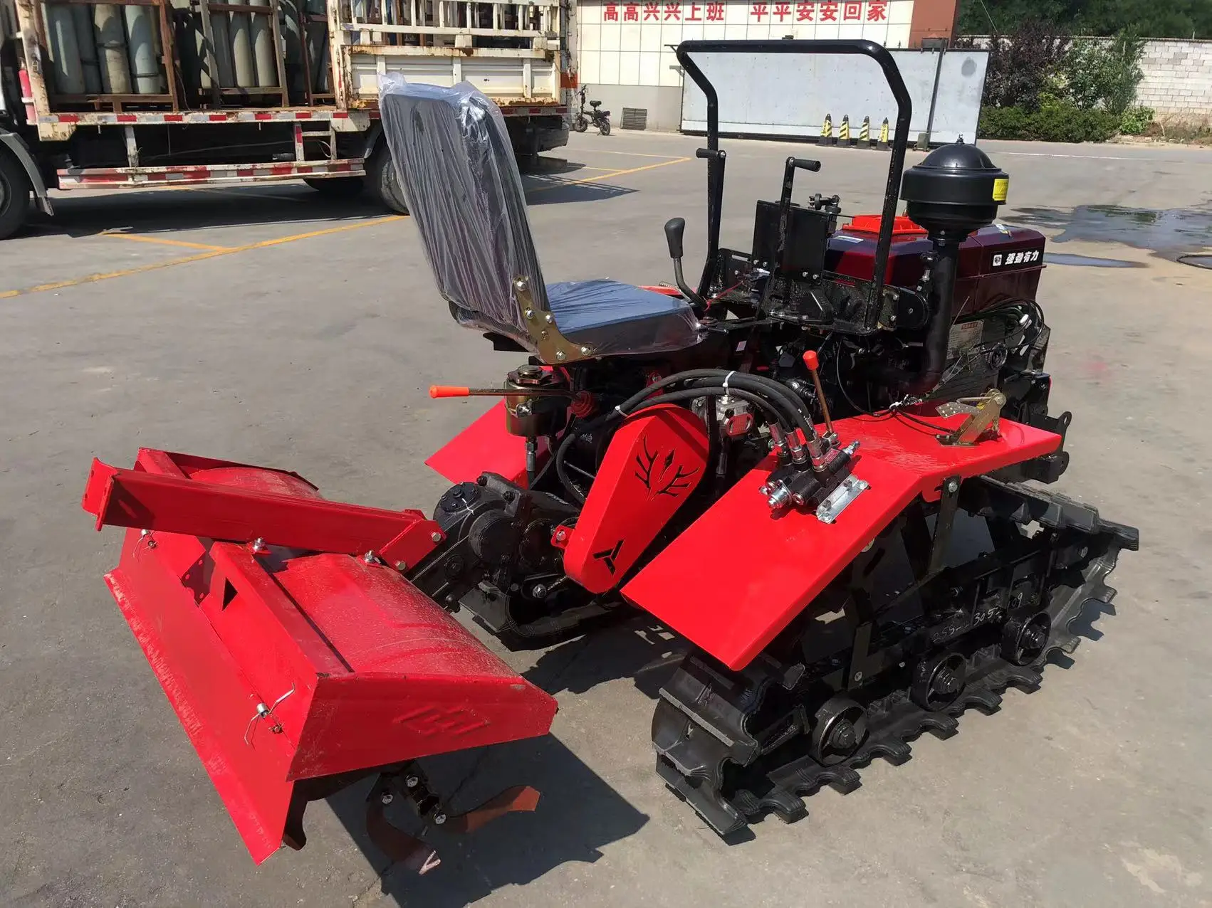 Crawler Cultivators Agricultural Machinery Farming Equipment Farm Tillers Cultivators