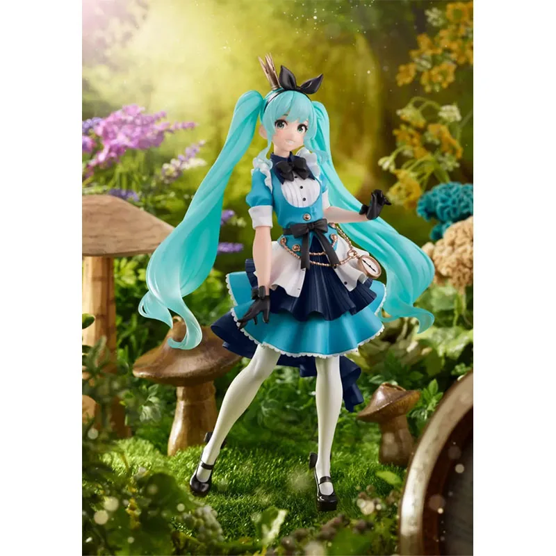 Stock Original Genuine TAiTO Hatsune Miku ARTIST MASTERPIECE AMP Taito Miku 21CM PVC Action Anime Figure Model Toys Doll Gift