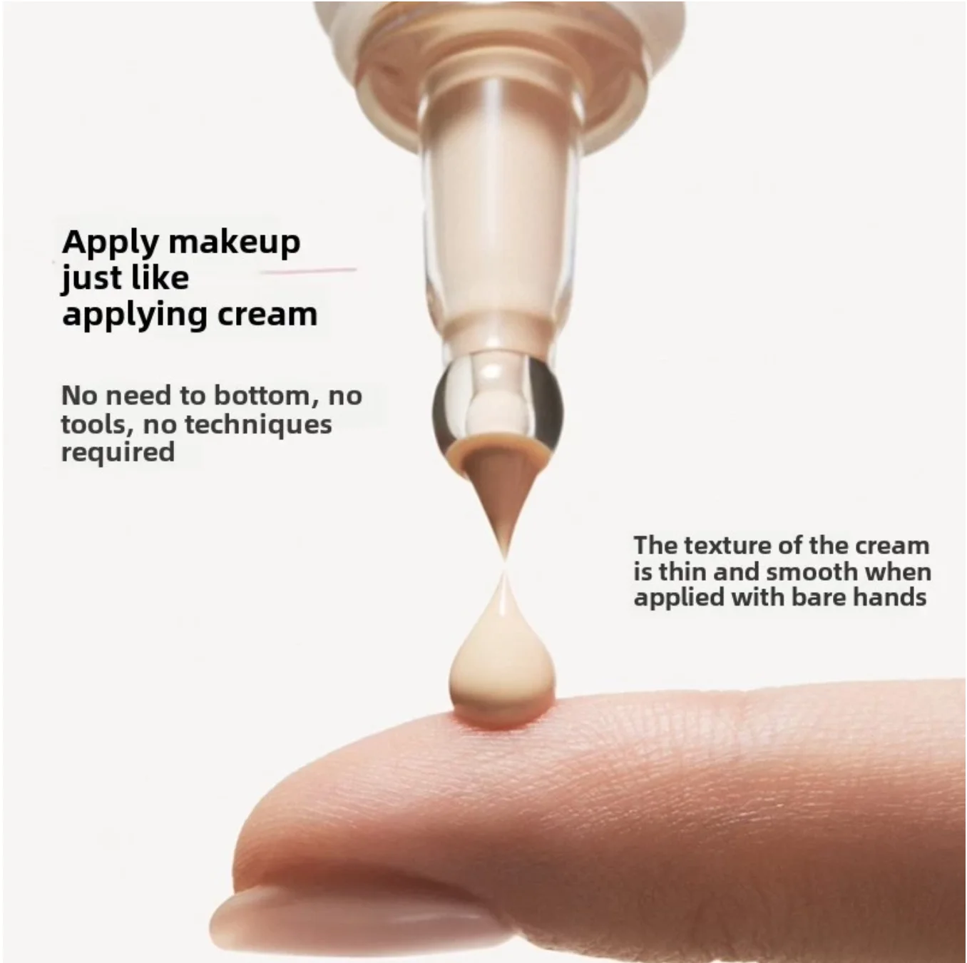 Joocyee Water Essence Huidtint Gekleurde Gezichtscrème Foundation Crème Concealer Hydraterende Natuurlijke Make-up 40g Origineel
