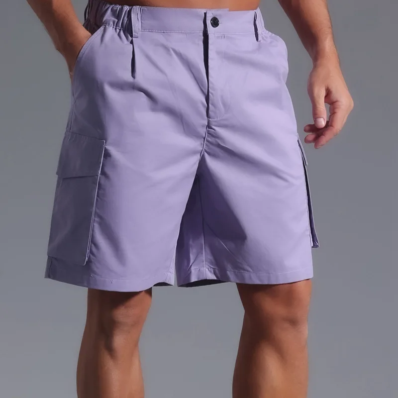 Sexy Swimwear Men Swimming Shorts Men'S And Winter Fleece Trousers Men'S Label Solid Color Casual Sports Casual Clothing шорты