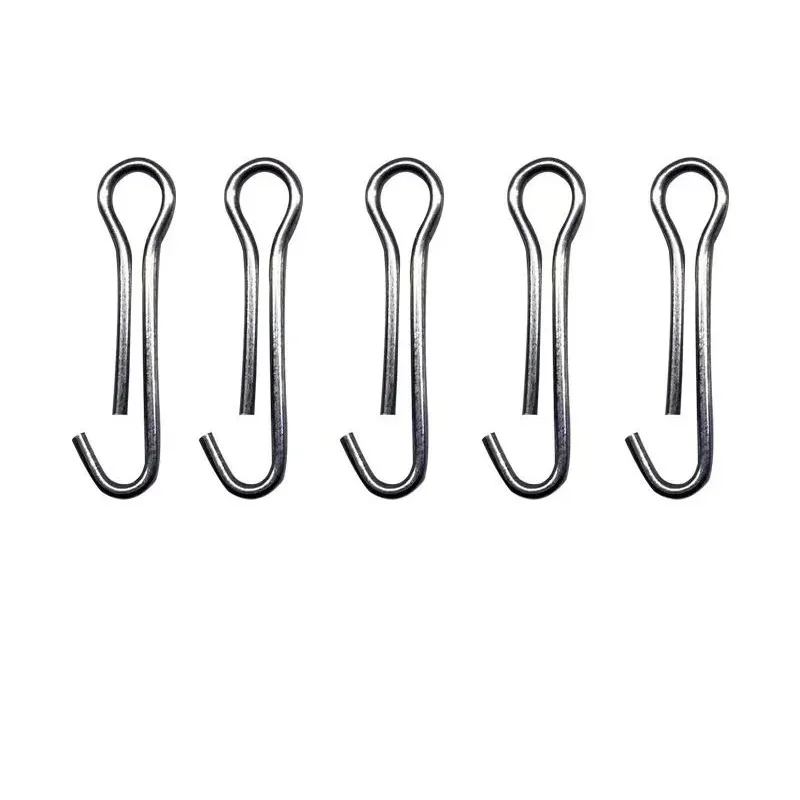 Mold-Specific Lead Sinker Rings - 9-Shaped Rings, Anchor Fish Hook Pendants, 8-Shaped Rings U-Shaped Split Pins Loose Hook Eyes
