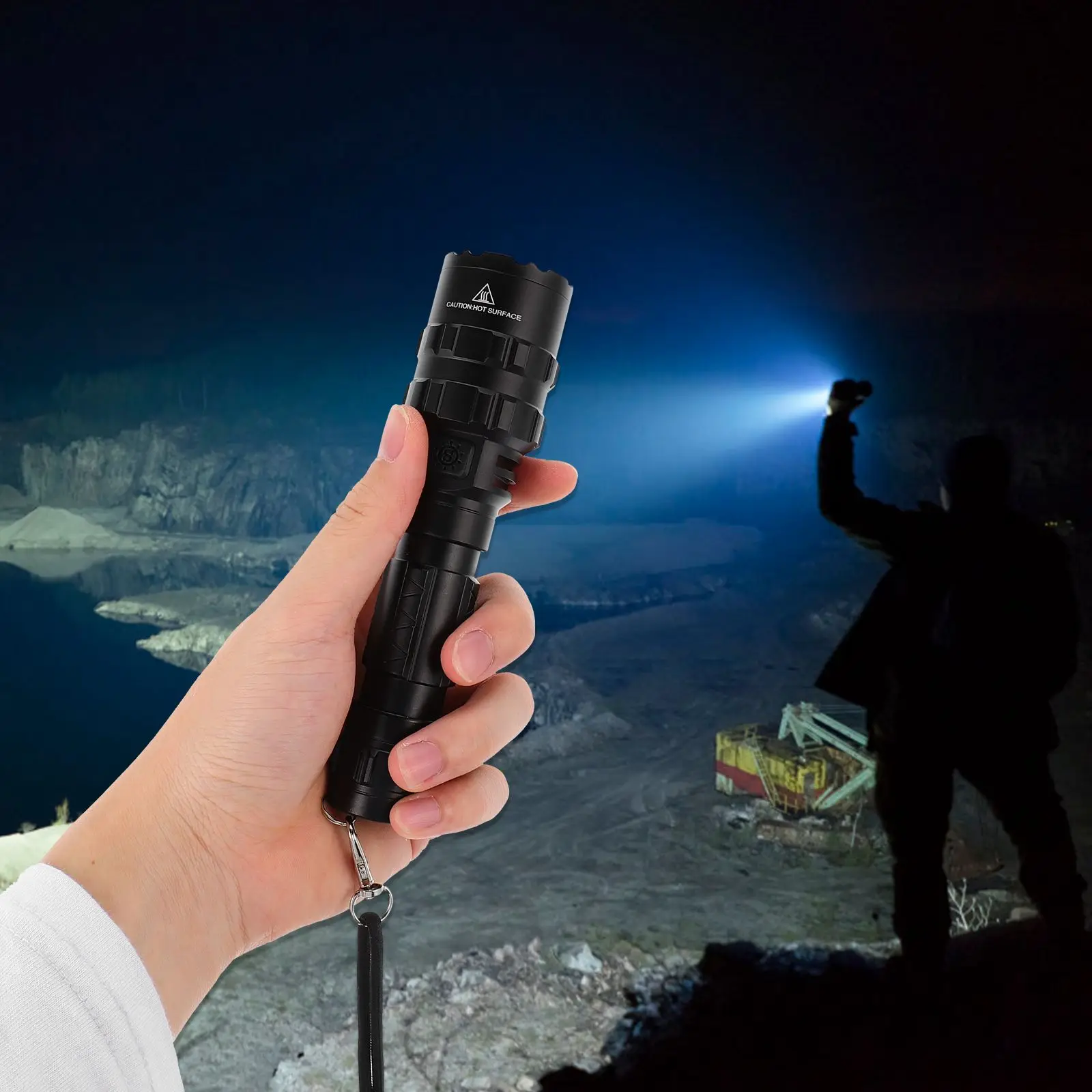 

Ultra-Bright Led Flashlight Usb Rechargeable Waterproof Outdoor Camping Lighting Portable Hunting Light High Lumens Lantern For