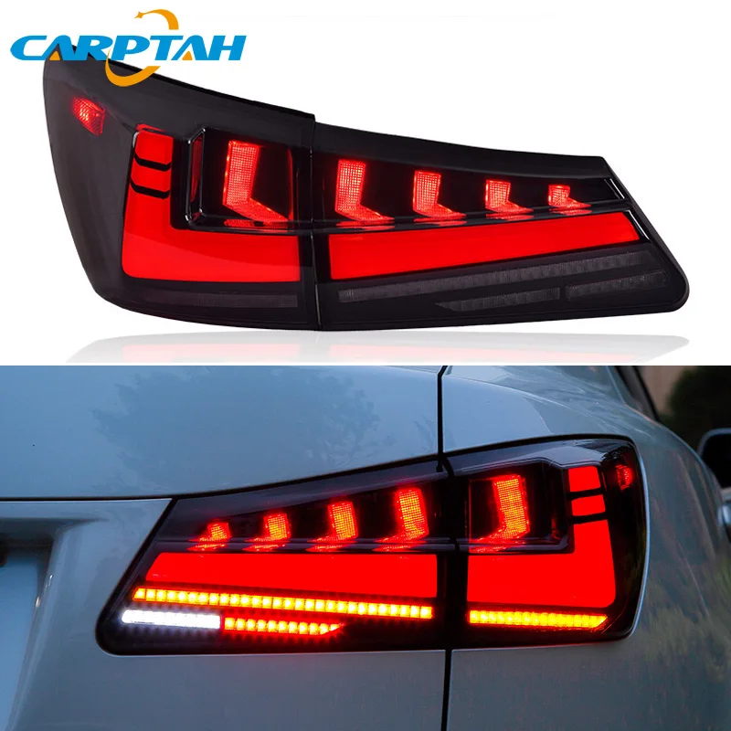 

Car Styling Tail Lights Taillight For Lexus IS250 IS300 IS350 2006-2012 Rear Lamp + Dynamic Turn Signal + Reverse + Brake LED