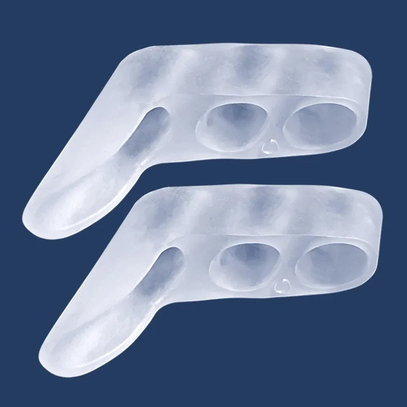 2pcs Transparent Gel Toe Protectors, Comfortable Wrap To Protect Foot Toe