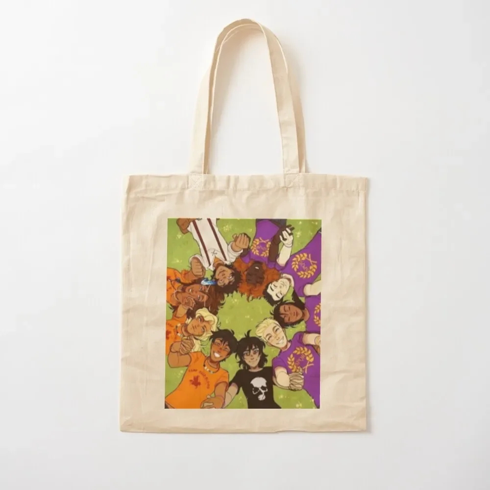 

Heroes Of Olympus Tote Bag bags woman 2025 men's customcasual canvas bag