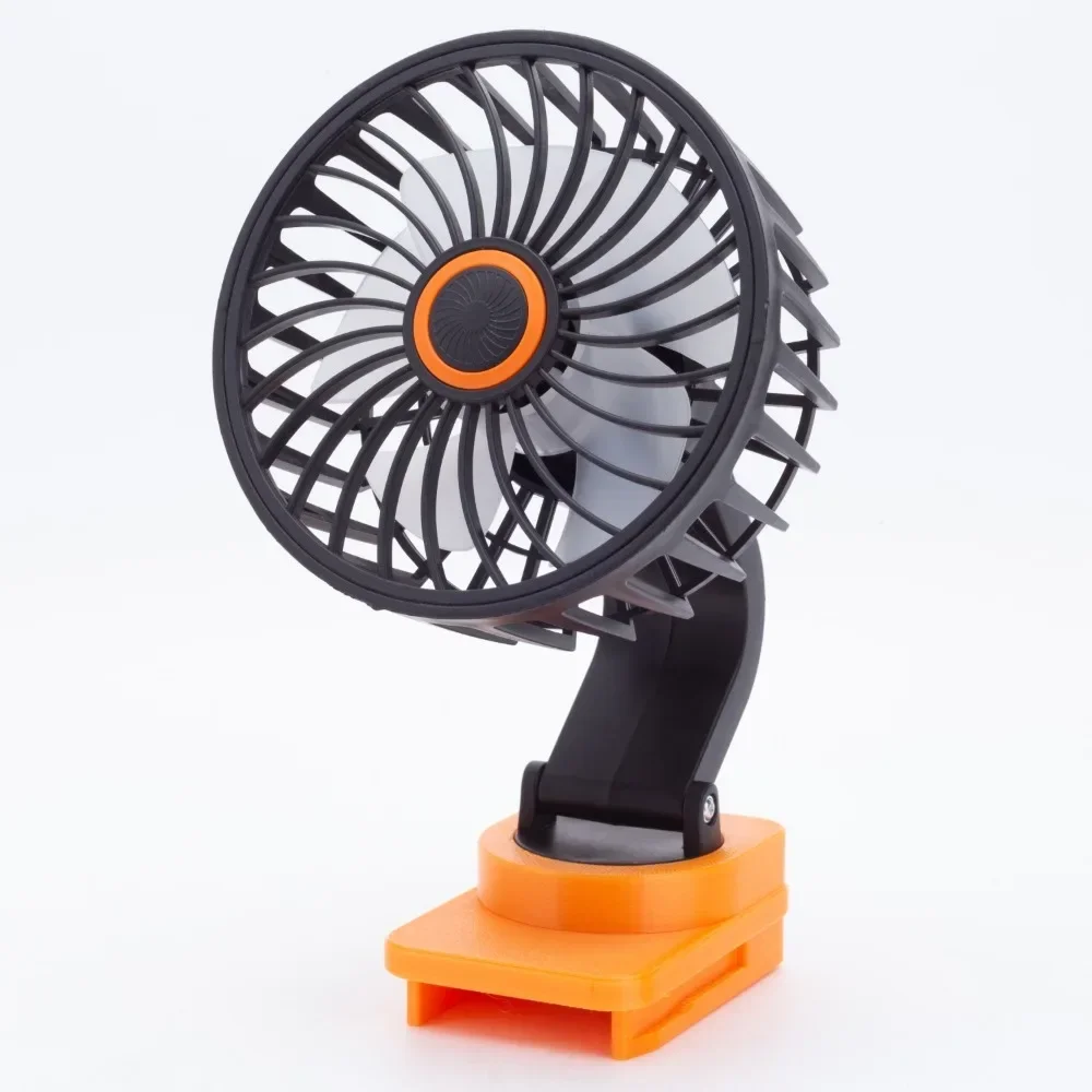 Ventilador de Camping portátil para WORX, batería de iones de litio de 20V y 6 pines, ventilador inalámbrico para acampar al aire libre (baterías no incluidas)