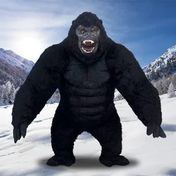Giant Monsters Gorillas Mascot Inflatable Costume Cosplay King Kong Fancy Dress Doll Clothing Party Performance Stage Costumes