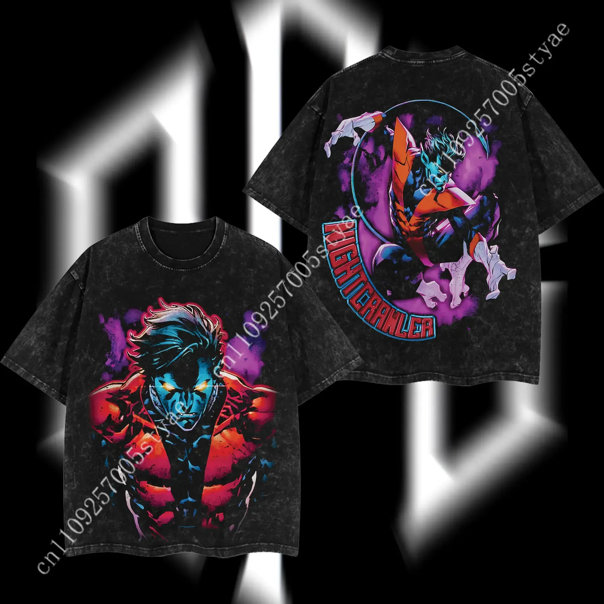 

Комиксы Marvel Superstyle: Синий эльф Курт Вагнер (Найтклоуэр) — Супергерой, издание MCU, двусторонняя печать, оверсайз, легкий вес