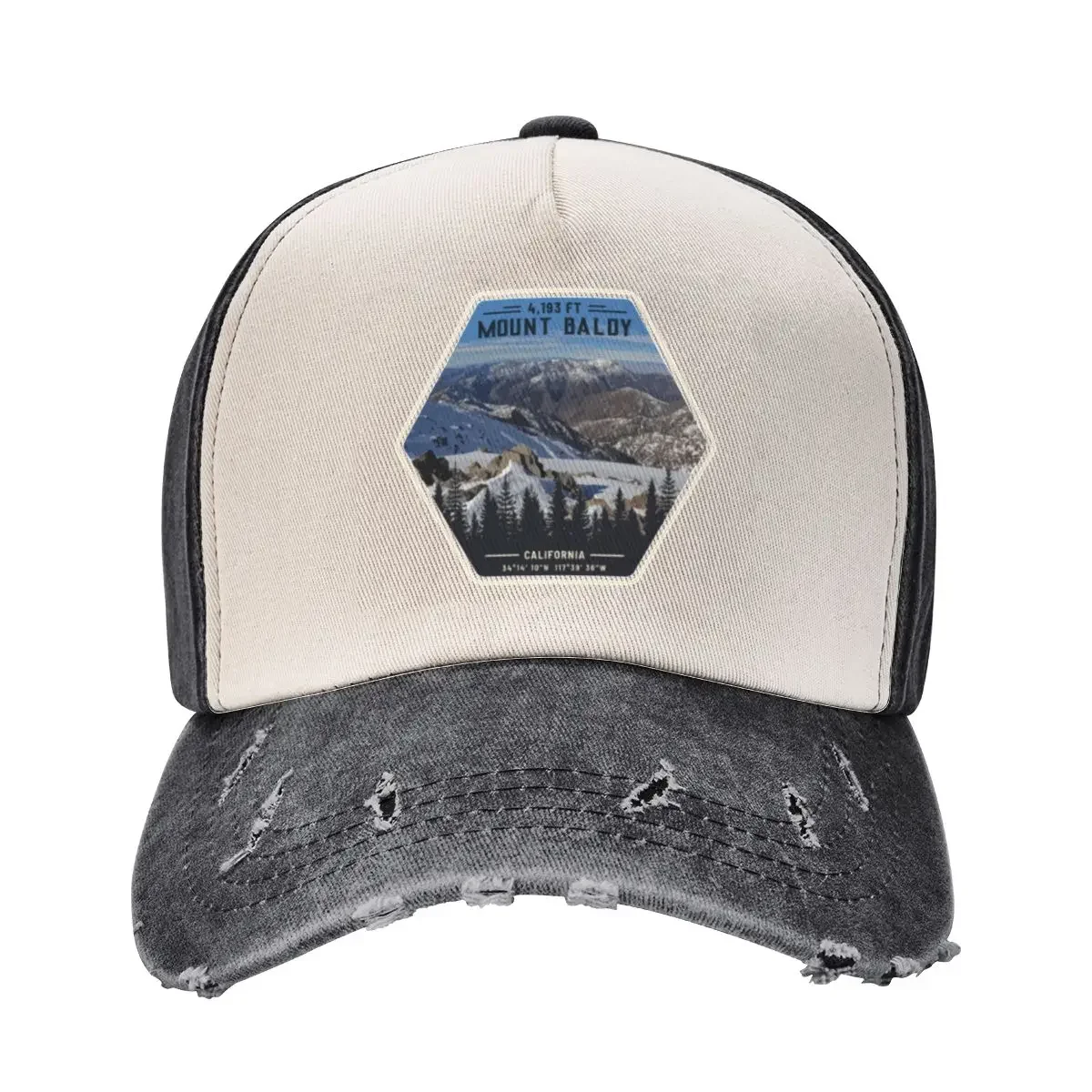 

Mount Baldy California Baseball Cap Golf Hat fun hats Anime Baseball For Men Women's