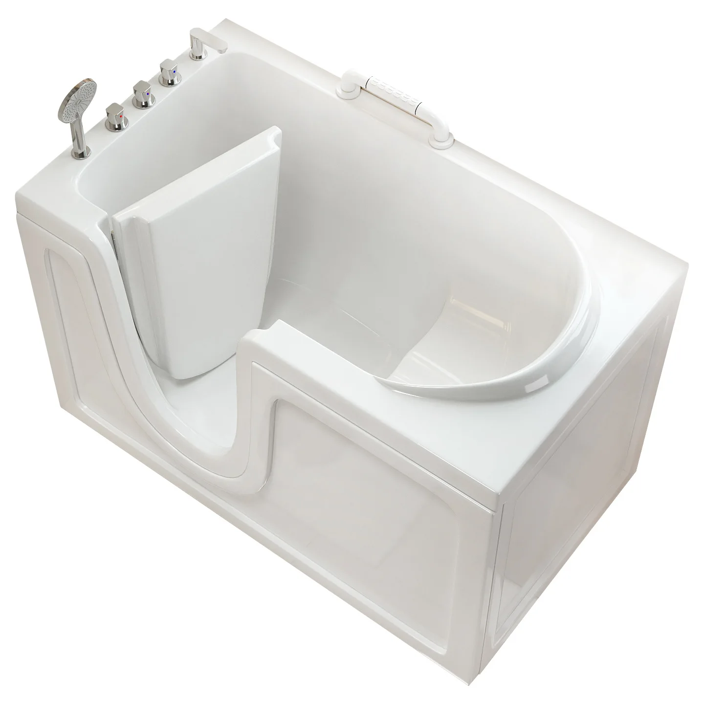 

Acrylic Bathtub Elderly Barrier-free Walk-in Door Small Apartment Thermal Insulation Bath Bath Tub