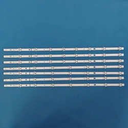 LED Backlight strip(7) for 17DLB55NER1-A B JVC LT-55C870 55HFL2879T/12 LUX0155005 Toshiba 55V6763DA 55VL5A63DB 55U6863DB