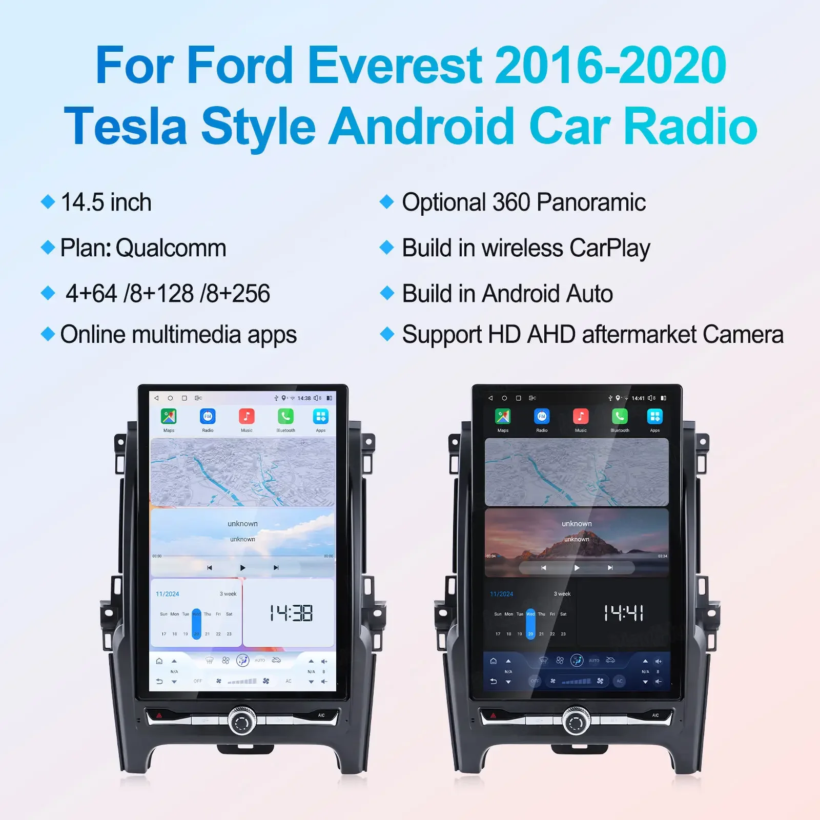 

Navihua для Ford Ranger Everest 2016-2020, комплекты обновления автомобиля, Android, автомобильное радио, GPS-навигация, мультимедийный Carplay, авто головное устройство