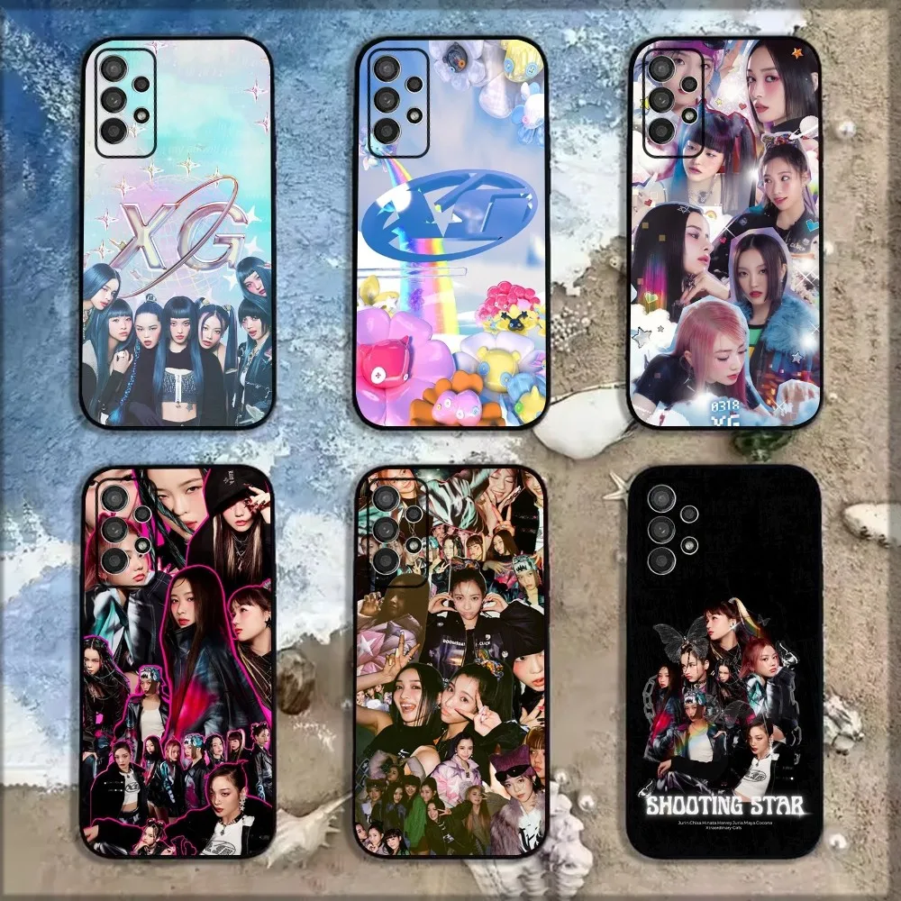 Kpop X-G Girl Group Phone Case For Samsung Galaxy A13,A21s,A22,A31,A32,A52,A53,A71,A80,A91 Soft Black Shell