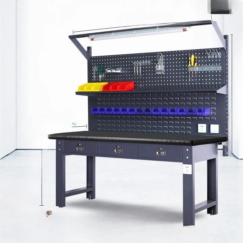 

Multifunctional steel plate countertop mold Heavy-duty fitter workbench Operating table
