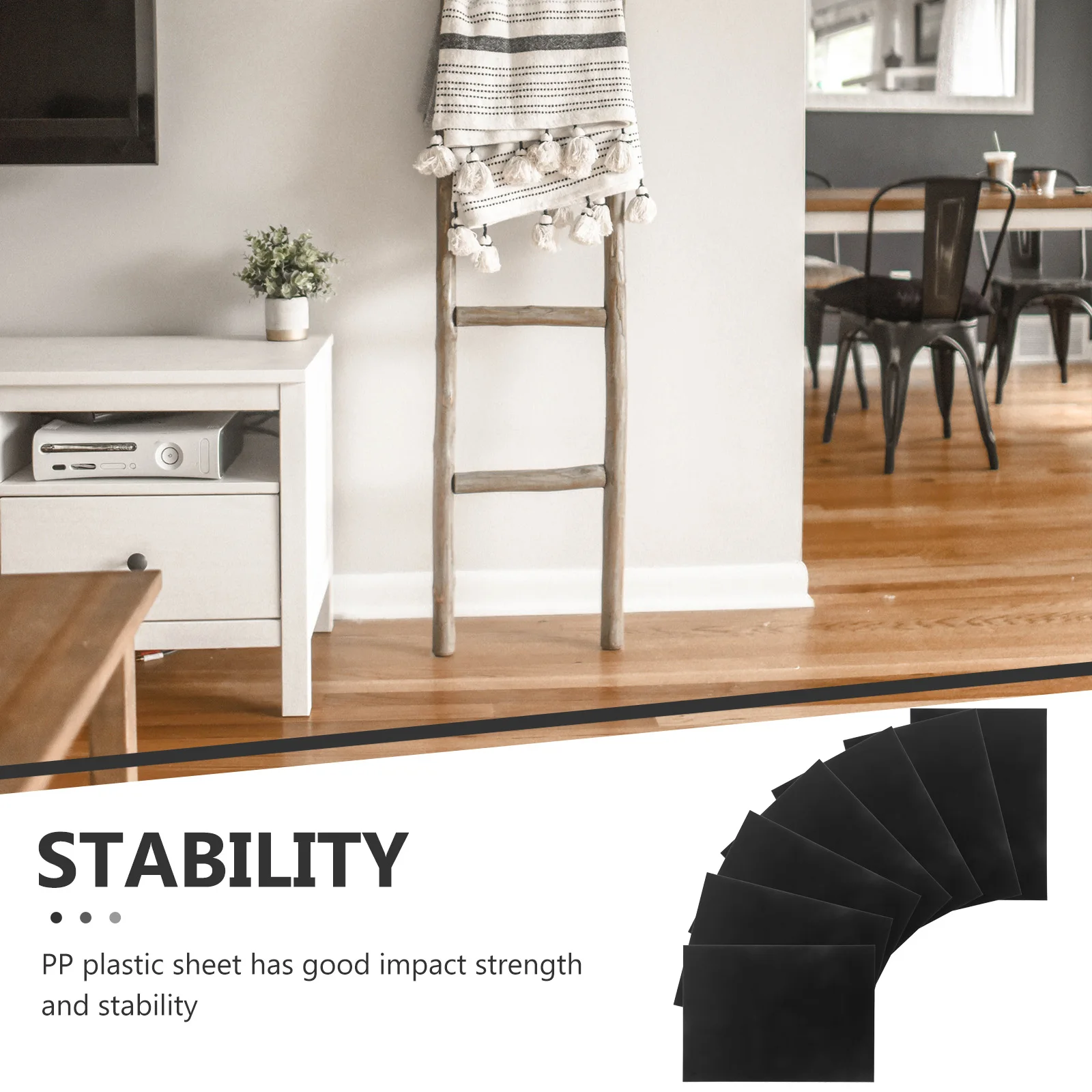 

10Pcs Frosted Plastic Sheets Moldable Hard Thermoplastic Panels for Crafts Picture Frames Sign Display Protective Projects