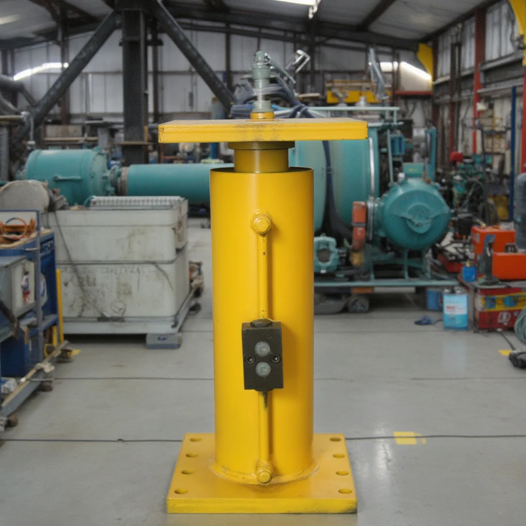 Double Flange Packing Machine Hydraulic Cylinder Double Acting Industrial Hydraulic Cylinder