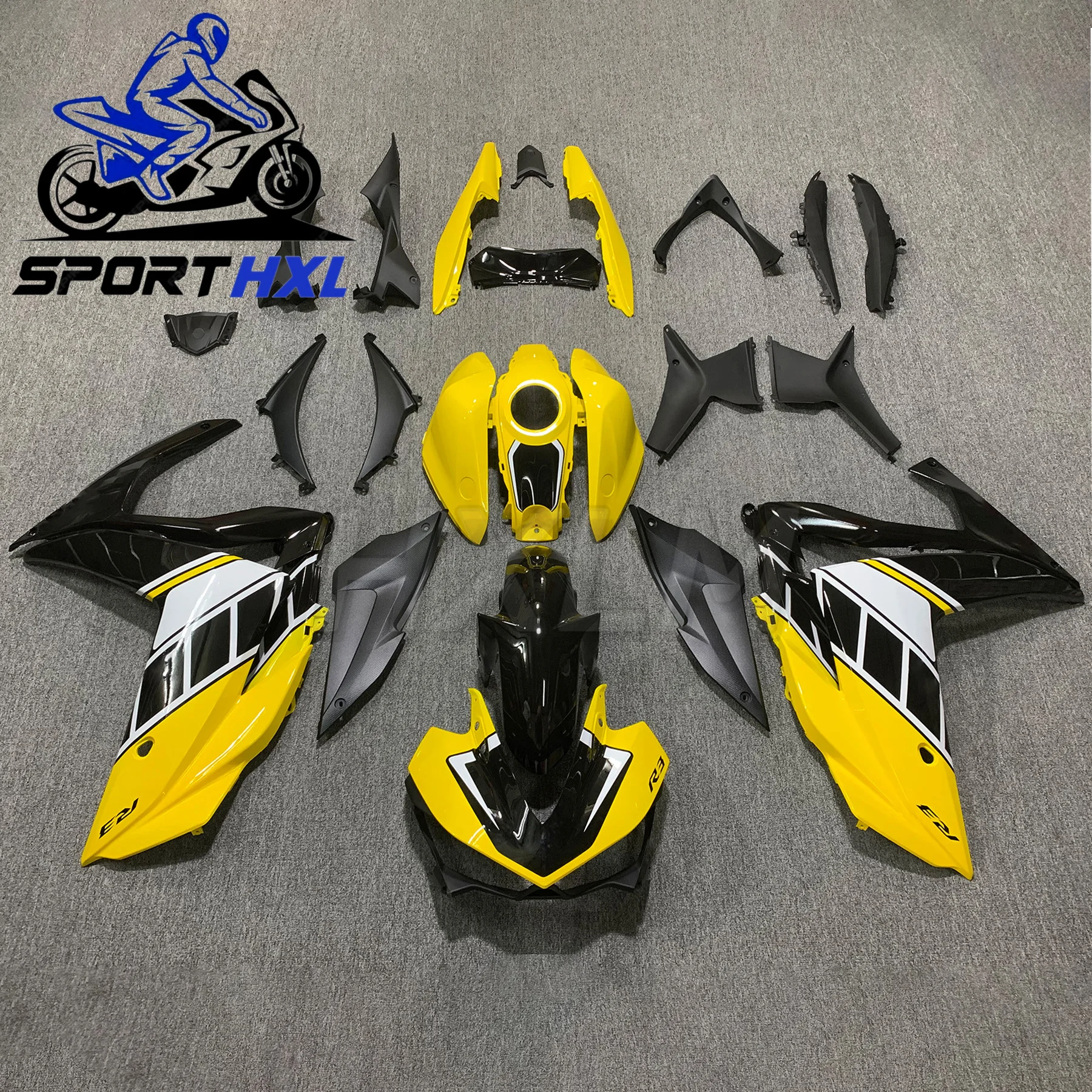 

For Yamaha YZF-R3 2015-2018 Fairing kit Bodywork fairing kit Full fairing kit Bodywork fairing High Quality ABS Injection